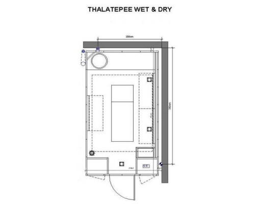 Паровая кабина THALATEPEE SUITE WET & DRY